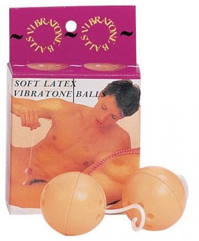 Вагинальные шарики со смещенным центром тяжести SOFT LATEX VIBRATONE BALL, Seven Creations Вагинальные шарики со смещенным центром тяжести SOFT LATEX VIBRATONE BALL, Seven Creations